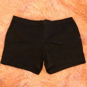 Black Khaki style shorts